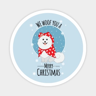 Christmas gift for Samoyed mom or Dad or samoyed lover t-shirt Magnet